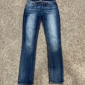 BKE Denim Payton Mid Rise Straight